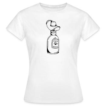 Alcool de liqueur Tequila sombrero - T-shirt Femme - blanc - Devant - AI Model Female 172 dark (172cm)