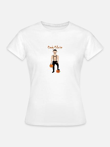 Fröhliches Halloween - Frauen T-Shirt - Weiß