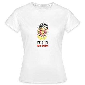 ADN de la RDA - T-shirt Femme - blanc - Devant - AI Model Female 172 dark (172cm)
