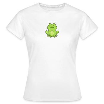 Frog Frogs - Women's T-Shirt - white - Front - AI Model Female 172 dark (172cm)