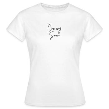 À venir - T-shirt Femme - blanc - Devant - AI Model Female 172 dark (172cm)