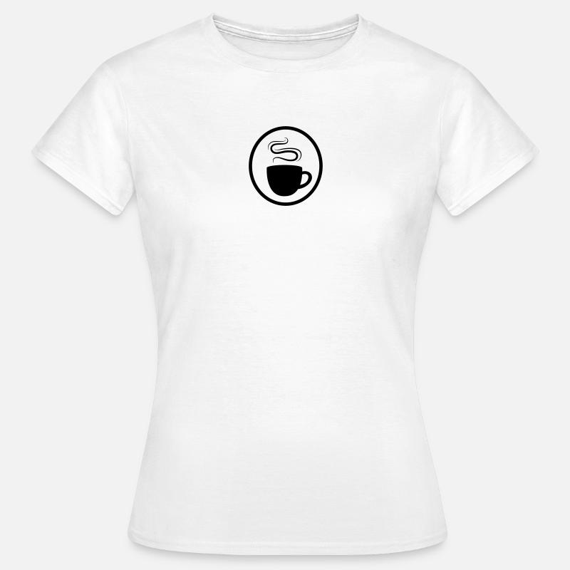 Coffee cup - Women's T-Shirt - white