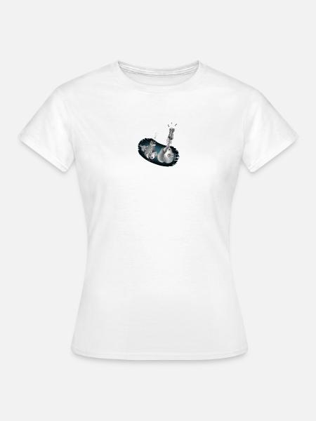 Kurbelwelle Illustrationen - Frauen T-Shirt - Weiß