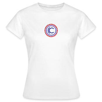 Logo Acaju Tibiró - T-shirt Femme - blanc - Devant - AI Model Female 172 dark (172cm)