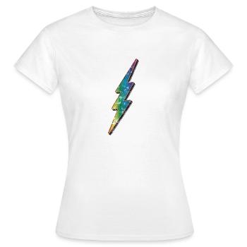 Blitz Flash Vintage - Women's T-Shirt - white - Front - AI Model Female 172 dark (172cm)