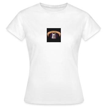 Hundekopf - Frauen T-Shirt - Weiß - Vorne - AI Model Female 172 dark (172cm)
