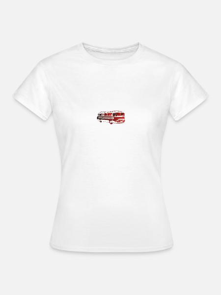 Ikarus 55 Bus Omnibus - Frauen T-Shirt - Weiß