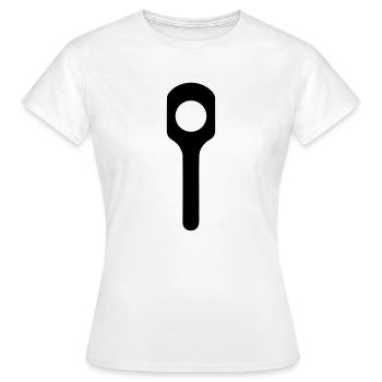 Tool - Women's T-Shirt - white - Front - AI Model Female 172 dark (172cm)