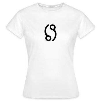 69 Pins de clôture - T-shirt Femme - blanc - Devant - AI Model Female 172 dark (172cm)