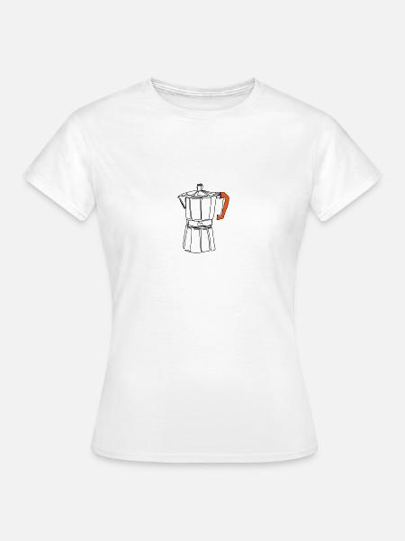 Espresso maker - Women's T-Shirt - white