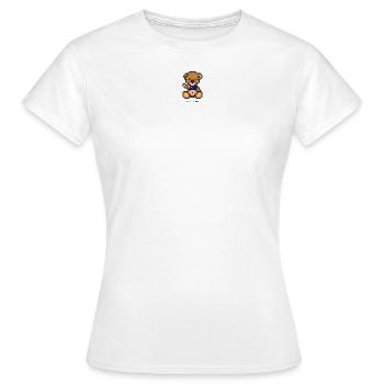 Pixel MiniBear New Zealand - T-shirt Femme - blanc - Devant - AI Model Female 172 dark (172cm)