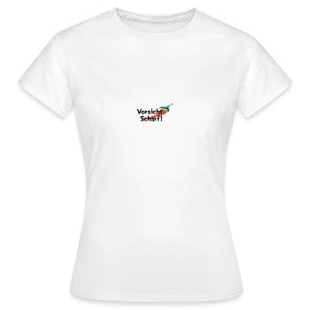 Attention de Sharp! - T-shirt Femme - blanc - Devant - AI Model Female 172 dark (172cm)
