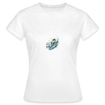 Wassersport - Frauen T-Shirt - Weiß - Vorne - AI Model Female 172 dark (172cm)