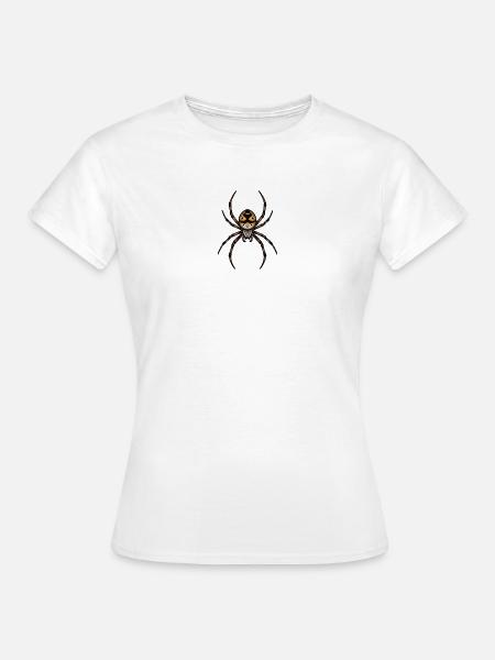 kleine Spinne - Frauen T-Shirt - Weiß