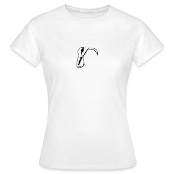 Faux - T-shirt Femme - blanc - Devant - AI Model Female 172 dark (172cm)