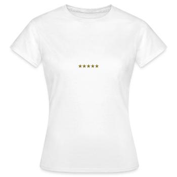 stars - T-shirt Femme - blanc - Devant - AI Model Female 172 dark (172cm)