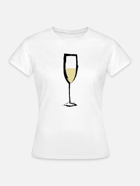glass online - Frauen T-Shirt - Weiß