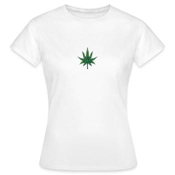 Leaf - Frauen T-Shirt - Weiß - Vorne - AI Model Female 172 dark (172cm)
