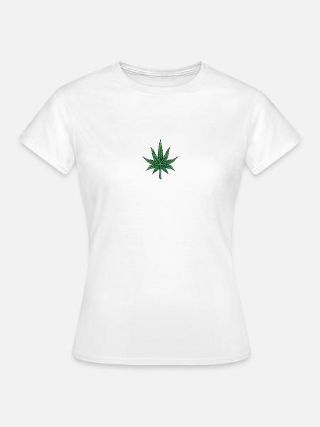 Leaf - Frauen T-Shirt - Weiß
