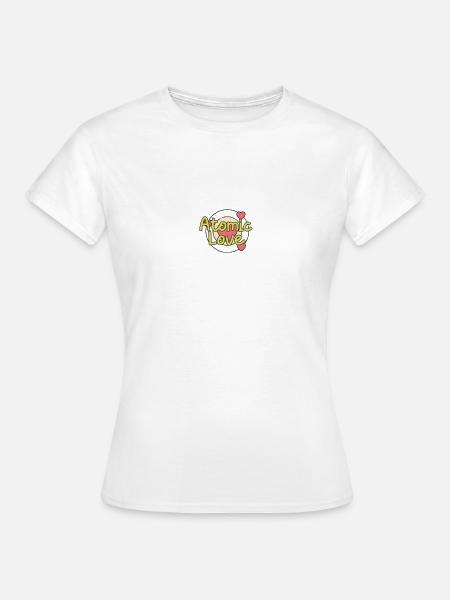 Atomic Love - Frauen T-Shirt - Weiß
