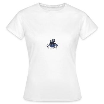 Wassersport - Frauen T-Shirt - Weiß - Vorne - AI Model Female 172 dark (172cm)