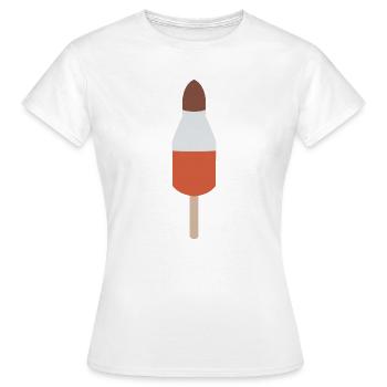 missiles Glace - T-shirt Femme - blanc - Devant - AI Model Female 172 dark (172cm)