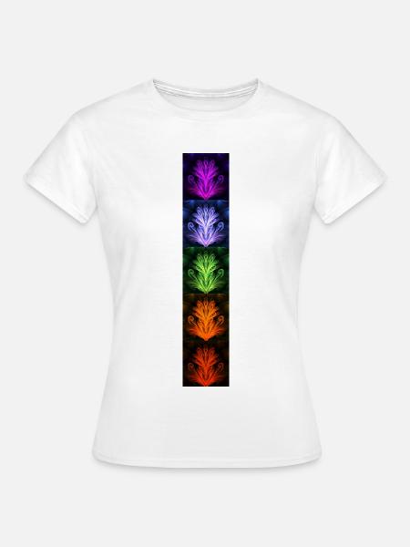 Nightflower Monkeyface - Frauen T-Shirt - Weiß