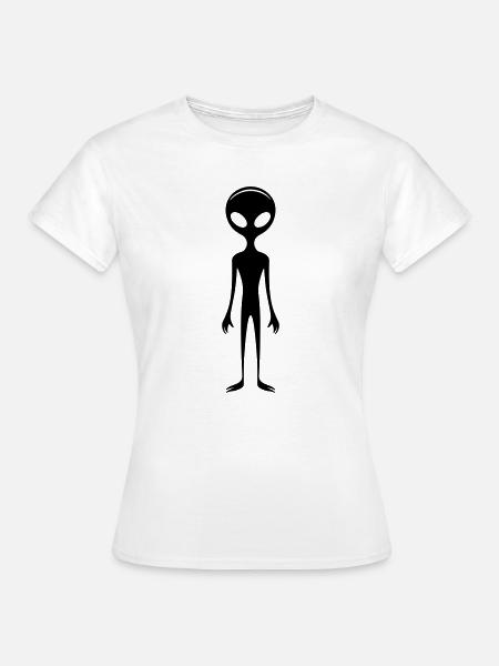 Alien - Frauen T-Shirt - Weiß