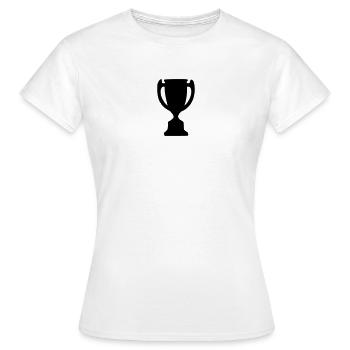 Coupe - gagnant - gagnant - gagnant - T-shirt Femme - blanc - Devant - AI Model Female 172 dark (172cm)