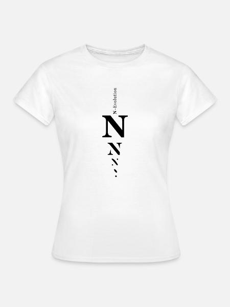 N - Frauen T-Shirt - Weiß