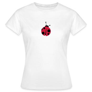 ladybird - Frauen T-Shirt - Weiß - Vorne - AI Model Female 172 dark (172cm)