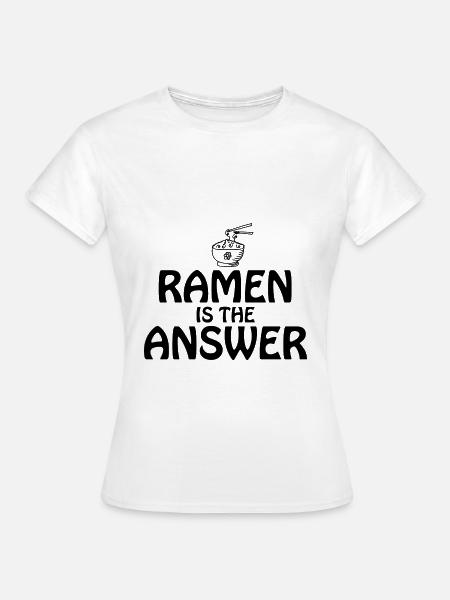 Ramen - Frauen T-Shirt - Weiß