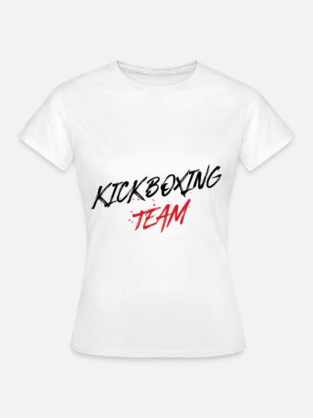 Kickboxing Team - Frauen T-Shirt - Weiß