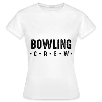 Équipe de bowling - T-shirt Femme - blanc - Devant - AI Model Female 172 dark (172cm)
