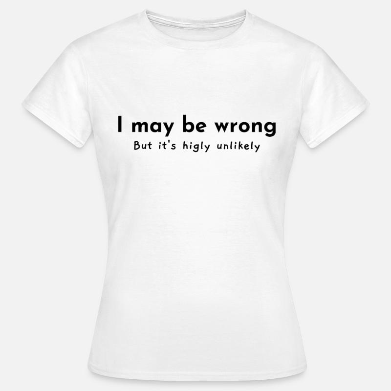 Funny - Women's T-Shirt - white