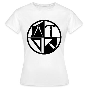 Maurer Marque artisanale - T-shirt Femme - blanc - Devant - AI Model Female 172 dark (172cm)