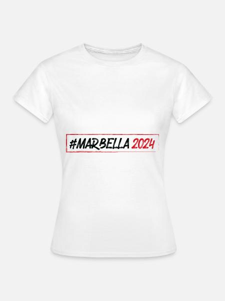 Marbella 2024 - Frauen T-Shirt - Weiß