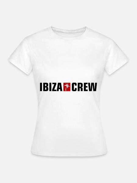 Ibiza Crew - Frauen T-Shirt - Weiß