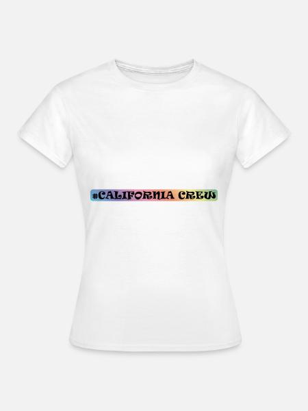 California Crew - Frauen T-Shirt - Weiß
