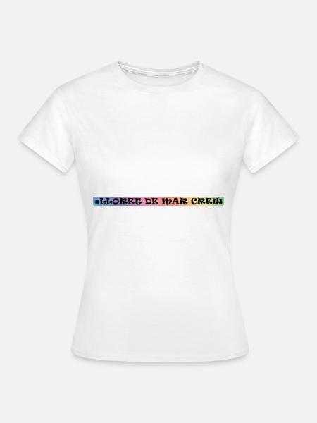 Lloret De Mar Crew - Frauen T-Shirt - Weiß