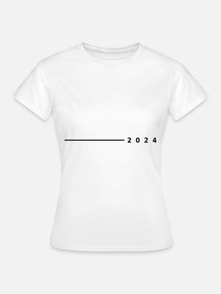2024 Jahr - Frauen T-Shirt - Weiß