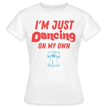 Philly danse seul Philadelphie - T-shirt Femme - blanc - Devant - AI Model Female 172 dark (172cm)