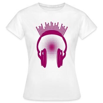 Musiciens Musicien Jouer de la musique Musique - T-shirt Femme - blanc - Devant - AI Model Female 172 dark (172cm)
