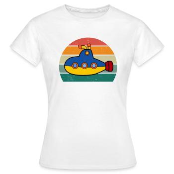 U-boater submariner submariner submarine - Women's T-Shirt - white - Front - AI Model Female 172 dark (172cm)
