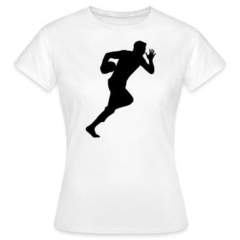 Rugby - Women's T-Shirt - white - Front - AI Model Female 172 dark (172cm)