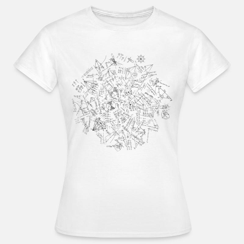 Math freak - Women's T-Shirt - white