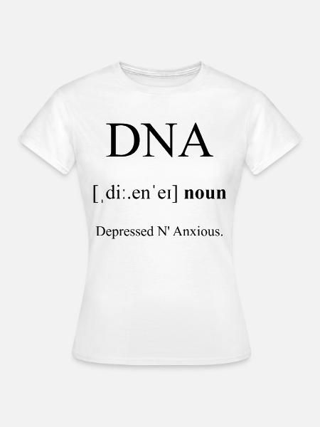 DNA Definition Dictionary - Frauen T-Shirt - Weiß