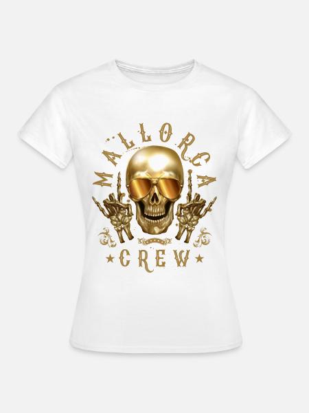 mallorca crew party urlaub - Frauen T-Shirt - Weiß