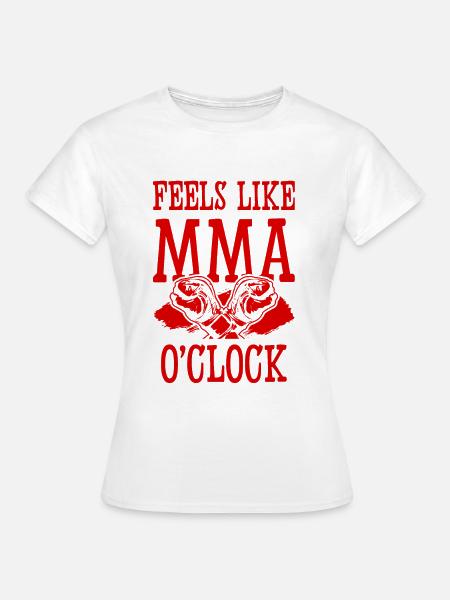 Mma Mixed matrial arts - Frauen T-Shirt - Weiß