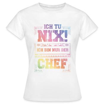 Weltbester Chef - Frauen T-Shirt - Weiß - Vorne - AI Model Female 172 dark (172cm)